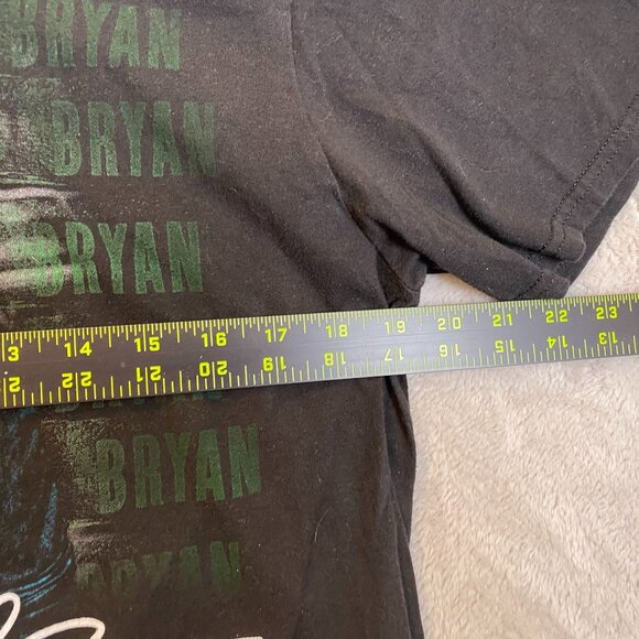 Luke Bryan Mens Concert Tour T-Shirt Large 2015 Kick Up Dust - Picture 4 of 10